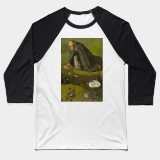 The Temptation of Saint Anthony detail - Hieronymus Bosch Baseball T-Shirt